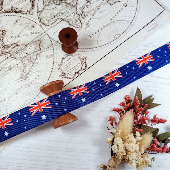 Picture of Australia Flag Printed Ribbon