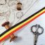 Picture of Belgium Flag Printed Ribbon