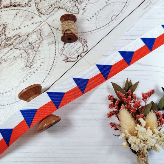 Picture of Czechia Flag Printed Ribbon