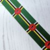Picture of Dominica  Flag Printed Ribbon