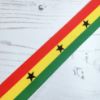 Picture of Ghana Flag Printed Ribbon