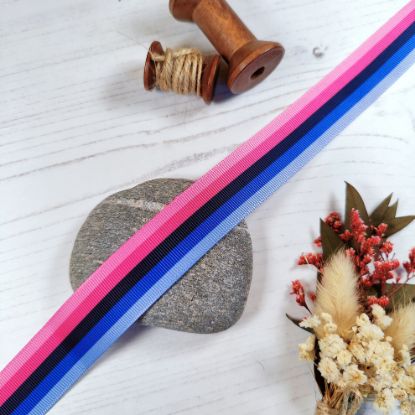 Picture of Omnisexual Pride Flag Ribbon 25mm Wide