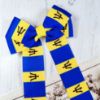Picture of Barbados Flag Handmade Bow
