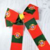 Picture of Portugal Flag Handmade Bow