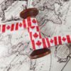 Picture of Canada Flag Printed Elastic