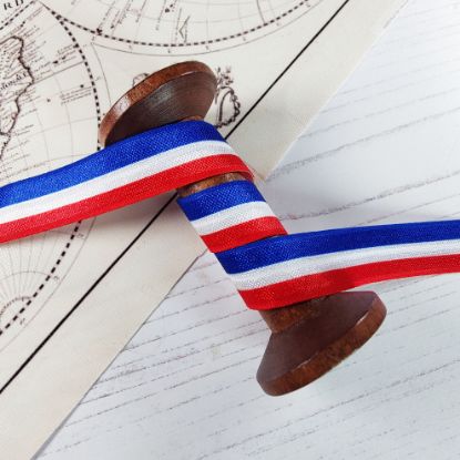 Picture of France Flag Printed Elastic