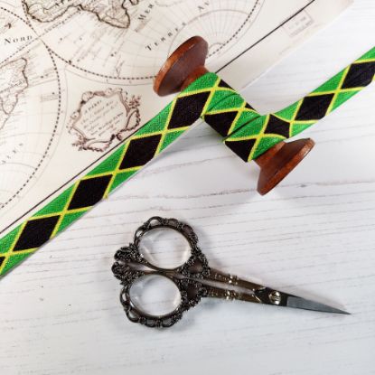 Picture of Jamaica Flag Printed Elastic