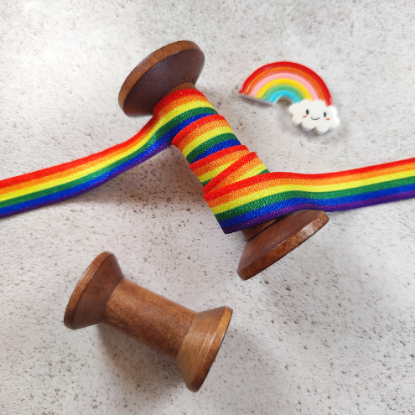 Picture of Rainbow Pride Printed Elastic
