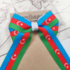 Picture of Azerbaijan Flag Handmade Bow