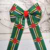 Picture of Dominica  Flag Handmade Bow