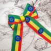 Picture of Ethiopia Flag Handmade Bow
