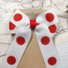 Picture of Japan Flag Handmade Bow
