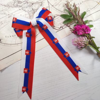Picture of Slovakia Flag Handmade Bow