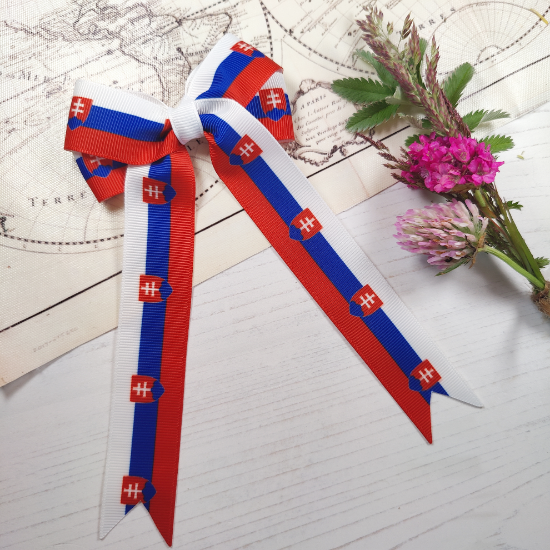 Picture of Slovakia Flag Handmade Bow