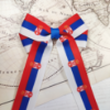 Picture of Serbia Flag Handmade Bow