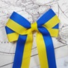 Picture of Ukraine Flag Handmade Bow