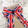 Picture of United Kingdom Flag Handmade Bow