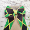 Picture of Jamaica Flag Handmade Bow