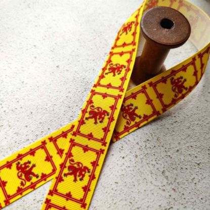 Picture of Scotland Lion Flag Printed Ribbon