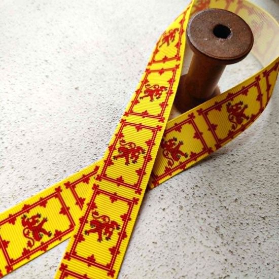 Picture of Scotland Lion Flag Printed Ribbon